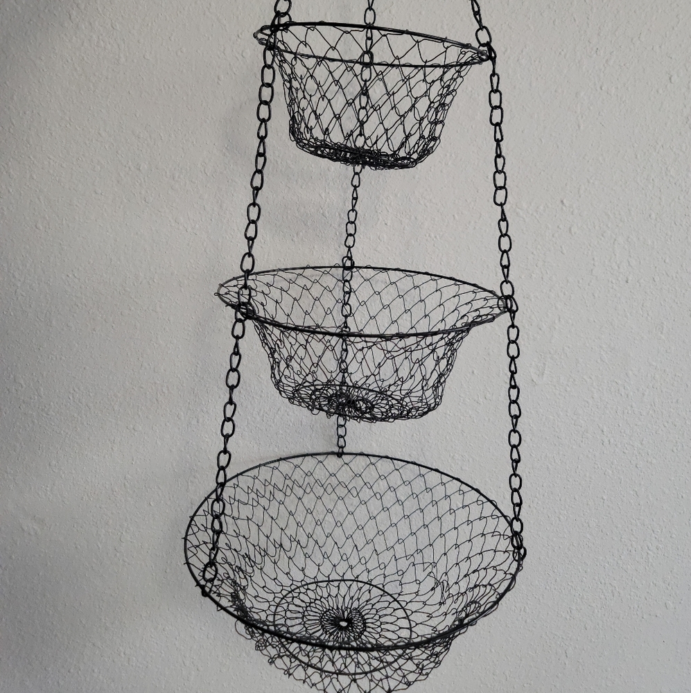 3 Tier hanging baskets